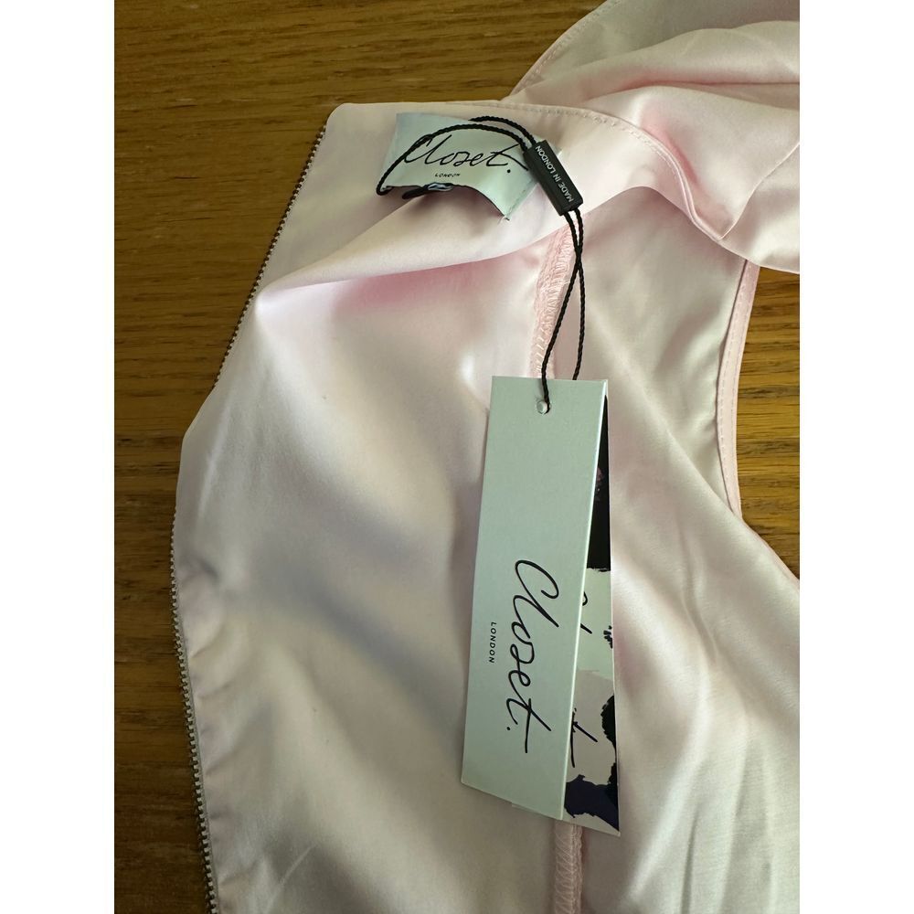 Closet Dress Women's 12 Ruffle Details and Back‎ Zipper NWT - Picture 7 of 11